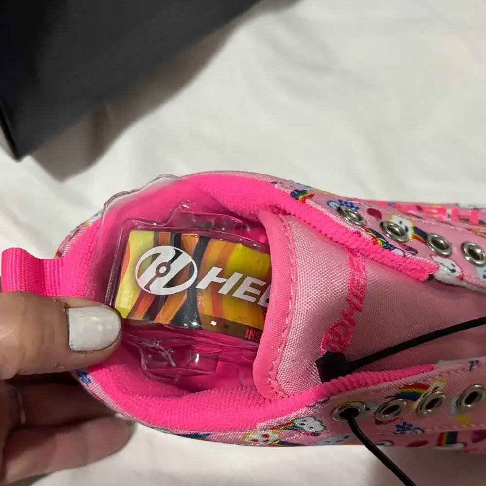 Heelys 3 Colorful wheeled shoe new in box NWT